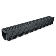 Dux Reln Storm Drain Channel 1M Channel (Plastic Heelguard Grate) - R3109